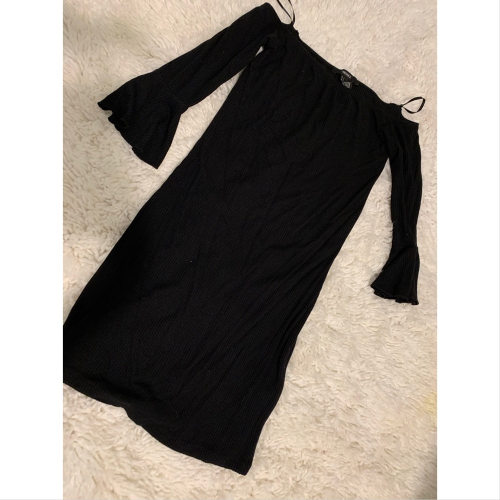 Off the shoulder dress black
